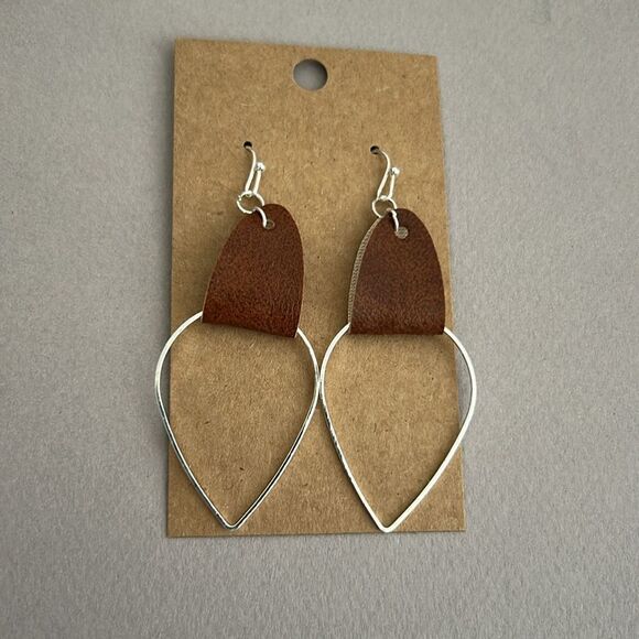 Boho Teardrop Earrings A1325 - Picture 2 of 2